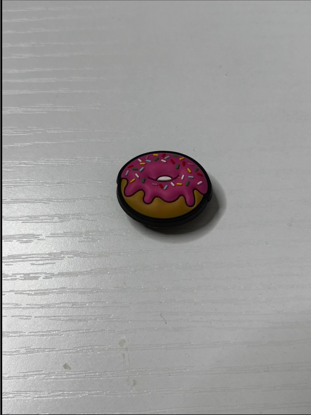 CROCS Pink and Yellow Jibbitz charm